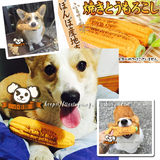 特价自留日本原单乳胶宠物玩具碳烤玉米耐咬乳胶玩具狗狗发声玩具