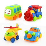 玩贝飞机宝宝玩具汽车工程车惯性车回力汽车飞机益智儿童小汽车玩