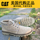 CAT男鞋 卡特牛皮户外休闲中帮短靴潮流工装鞋P718339/P718342