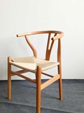 实木餐椅家用书桌椅简约现代扶手靠背休闲咖啡椅宜家Y椅骨叉椅子