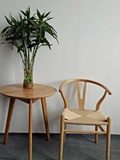 实木餐椅家用书桌椅简约现代扶手休闲咖啡椅宜家Y椅补运费