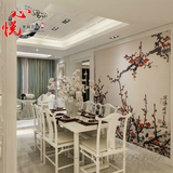 新中式实木水曲柳长方形餐桌现代餐椅 禅意餐厅家具组合工程定制