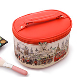 韩国卡通化妆包旅行大容量水桶手拿包中便携随身小号化妆品收纳袋