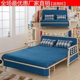 多功能沙发床单人1米双人1.2米1.5米两用布艺小户型可折叠沙发床