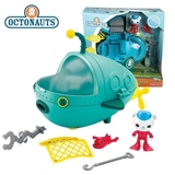 费雪正品海底小纵队动画灯笼鱼艇舰艇套装T7014儿童洗澡戏水玩具