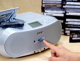 日本直送 索尼 磁带CD互转MP3導入SD卡无需电脑 AM/FM 播放机音响