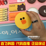 韩国代购正品谜尚气垫BB卡通保湿粉底液小黄鸭限量版line系列气垫