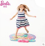 芭比儿童婴幼儿早教益智电子学习音乐垫游戏跳舞机跳舞毯玩具