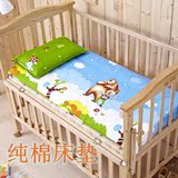 可拆洗幼儿园床垫 儿童床垫被 宝宝纯棉垫子 婴幼儿床上用品 床褥