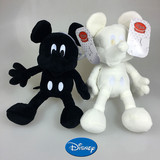 迪士尼disney 优衣库合作款 黑白 米奇 米老鼠 毛绒公仔玩偶玩具