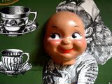 香港制造 古董娃娃 手作配件 脸