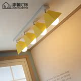 韩式现代简约创意个性大气客厅餐厅吊灯卧室吸顶灯书房长方形灯具