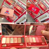 韩国爱丽小屋2016新品 草莓系列眼影盘6色眼影盒清新桃花妆