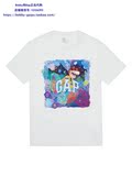 现货！男装/Gap5周年限量纪念款创意彩绘印花T恤199672 原价199