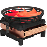超频三七星瓢虫智能版 4针智能风扇 CPU散热器 超静音电脑风扇