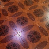 复古艺术拼花地板，强化复合木地板，12mm欧式环保地暖地板