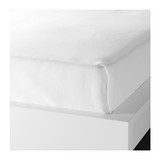 IKEA宜家代购 家居床上用品 诺帕床单 白色单人床单 w0.4