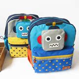 幼儿园书包小学低年级男童减负书包机器人儿童可爱双肩背包旅行包