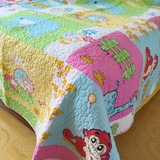 特价卡通韩国多功能斜纹全棉绗缝被空调被床盖床单夏凉被儿童包邮