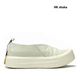 HK shaka2016夏季韩版套脚百搭小米白鞋低帮松糕厚底运动休闲男鞋