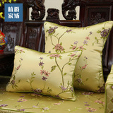 古典中式沙发坐垫抱枕罗汉床实木红木椅垫提花面料靠垫欧式沙发垫