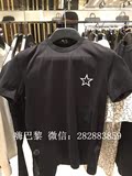正品代购 Givenchy/纪梵希 2016春季新款男士经典黑色短袖T恤