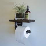 创意卫生间纸巾盒复古厕所卷纸架洗手间卫生纸盒浴室手纸盒厕纸盒