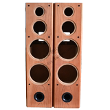 DIY密度板贴木皮8寸高中低超低四分频落地音箱空箱X-4802/H-4802