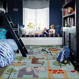 定制卡通儿童房间男孩女孩卧室床边地毯加厚榻榻米飘窗样板间地毯