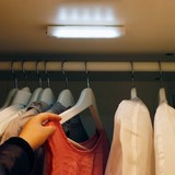 朗美科节能led人体感应灯 电池小夜灯 创意床头灯壁灯厨房衣柜灯