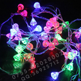 钻石LED防水串灯 圣诞彩灯 圣诞装饰造形灯 缠绕圣诞树闪灯5米