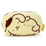 日本代购Sanrio小布丁狗手拿包化妆包可爱卡通黄色便携166新款