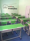 厂家直销双人小学初高中环保学生课桌椅升降书桌学校写字台学习桌