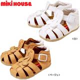 日本专柜正品Mikihouse女宝镂空婴儿凉鞋学步鞋12至15cmEMS包邮