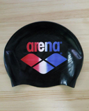 arena国际赛事泳帽 男女防水大号护耳游泳帽 3d成人硅胶泳帽 正品