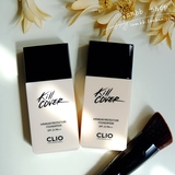 韩国代购 珂莱欧clio保湿安瓶持久美白轻薄裸妆粉底液 送刷子套盒