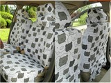 丰田卡罗拉威驰RAV4汽车座套四季通用纯棉布全包椅套坐套专用定做