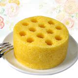 蜂窝煤米糕250g/单个装 玉米糕 煤球蛋糕 特色美食桂花糕【黄】