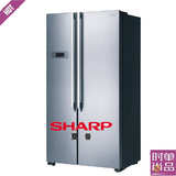 Sharp/夏普 BCD-523WHSG-S 家用风冷无霜双门对开门电冰箱联保