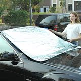 汽车挡风玻璃隔热铝箔遮阳挡 车载防晒隔热帘 磁吸式紫外线隔离板
