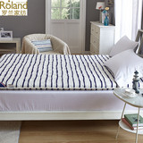 罗兰家纺全棉床垫折叠榻榻米床垫加厚床褥垫被双人软床垫1.8米床