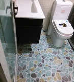 浴室防滑垫 简约现代可裁剪泡沫地垫进门垫子 卫生间淋浴洗澡脚垫