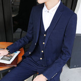 2016秋季男士日系休闲西装韩版修身小西服男青年英伦长袖单西外套