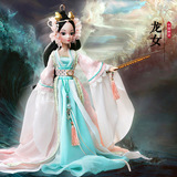 正品可儿娃娃龙女古装衣服中国风女孩玩具洋娃娃女生礼盒礼物9059
