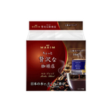 日本进口 AGF MAXIM挂耳咖啡现磨纯咖啡黑咖啡粉 14袋装 摩卡口味