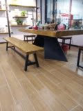 复古实木餐桌铁艺洽谈办公桌椅组合长方形桌子休闲泡茶长桌工作台