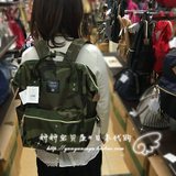 日本代购anello双肩包男女旅行包电脑包手提两用学生书包帆布背包