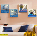 现代欧式抽象地中海无框画装饰画客厅卧室沙发背景墙壁画挂画包邮