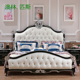 欧式床 法式床 双人床 家具皮床1.8米 新古典公主床婚床新款现货
