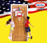 美国小泰克正品儿童挂壁式室内篮球架 宝宝家用挂式升降篮球框